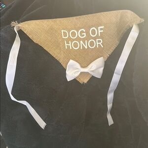 Dog of Honor Bandana with Bow